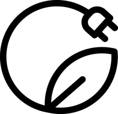 Ecological Energy Outline Icon Svg Set, Free Vectors File